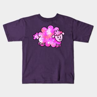 Cotton Candy Wool - Purple Kids T-Shirt